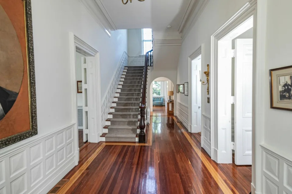 The entryway. Callaway Henderson Sotheby's International Realty