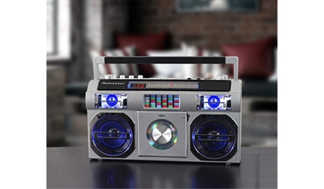  80s Retro Street Bluetooth Boombox, Retro Bluetooth