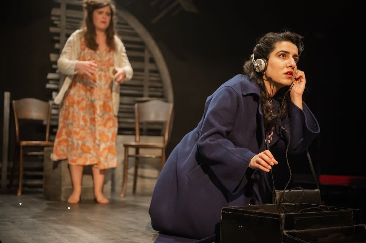 Lacking subtlety: Annice Boparai, Ellie Turner in Noor  (Ikin Yum/ Southwark Playhousee)