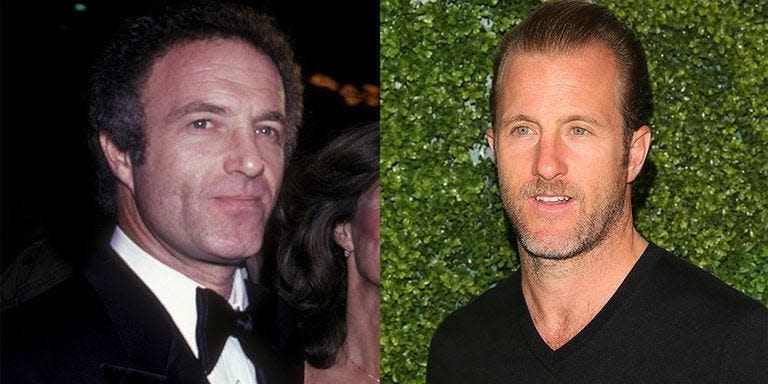 James Caan and Scott Caan at 40