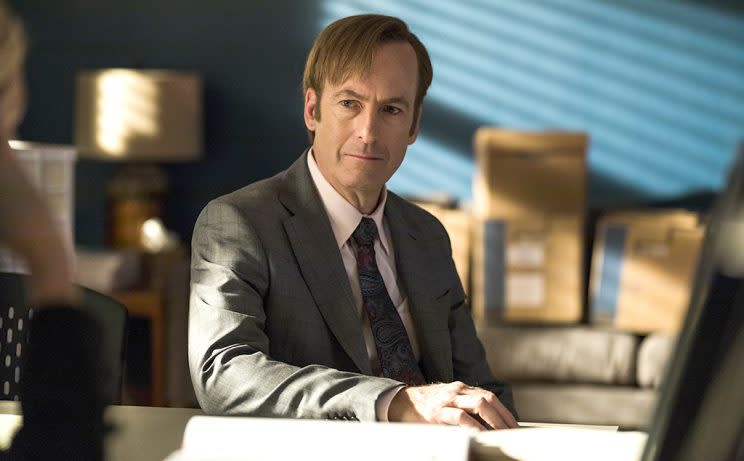 Bob Odenkirk as Jimmy McGill (Photo Credit: Robert Trachtenberg/AMC)