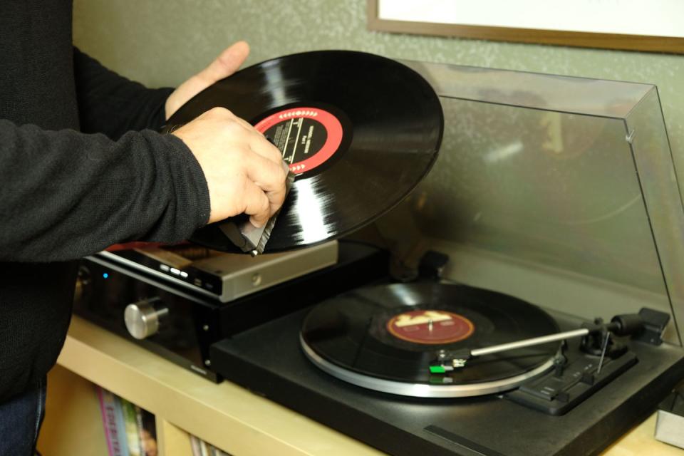 <p>Vinyl records, it's sad to say, peaked in the 70s when ambitious "concept albums" like The Eagles' <em>Hotel California</em> were released. But their sound, according to experts, is far warmer and richer than digital could ever be.</p>