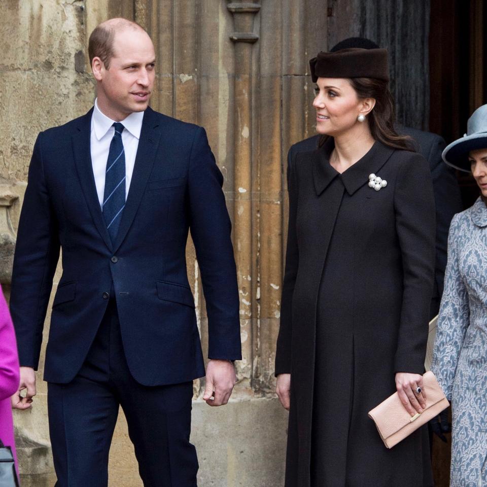 The Duchess of Cambridge likely made her last appearance before giving birth sometime in April.