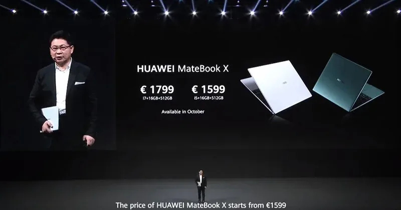 Huawei MateBook X 與 Huawei MateBook 14 AMD Ryzen 版發表，筆電陣容再添生力軍