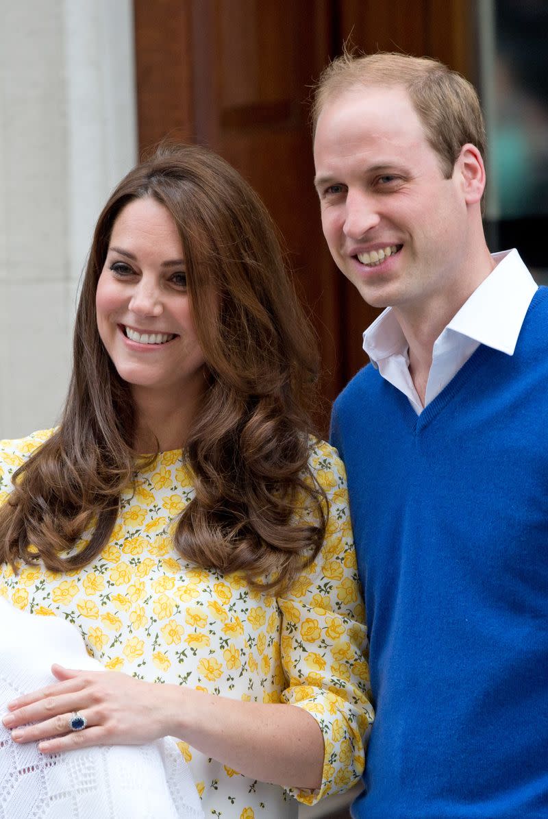 Kate Middleton's Postpartum Curls, 2015