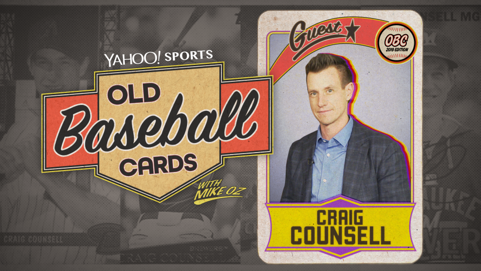 Brewers manager Craig Counsell talks about ice fishing, 80s baseball and old nicknames on “Old Baseball Cards.”