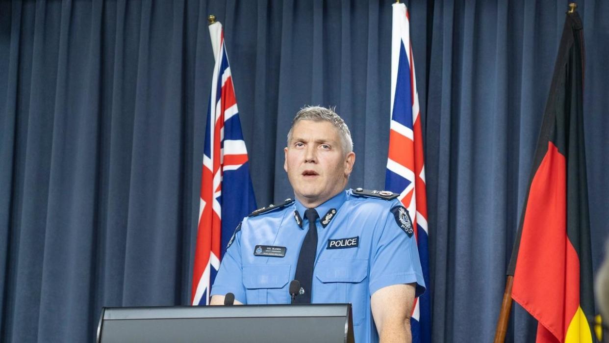 western australia police commissioner col blanch
