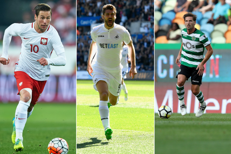 Three new signings: Grzegorz Krychowiak, Fernando Llorente, Adrien Silva