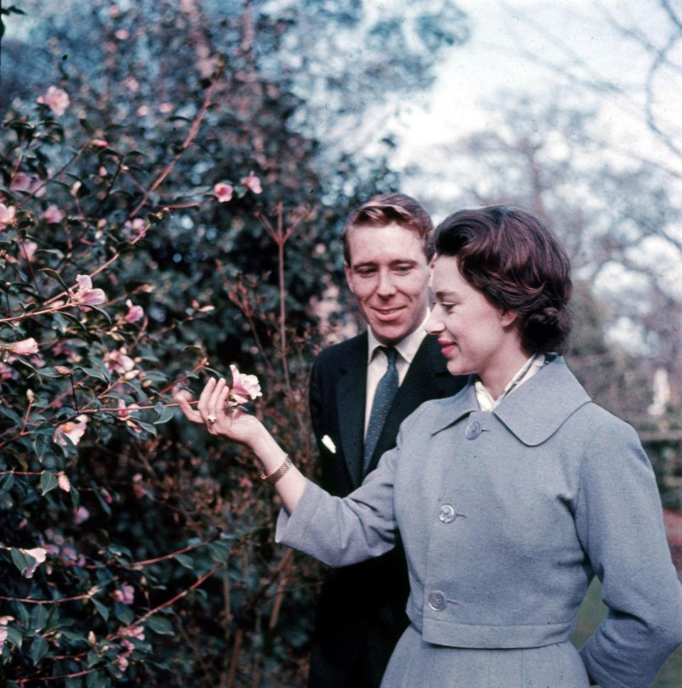 <p>Photographer Antony Armstrong-Jones proposed to Princess Margaret with a ruby and diamond ring modelled after a rose bud—and he had the cutest reason for choosing this design: Margaret's middle name is Rose. </p>