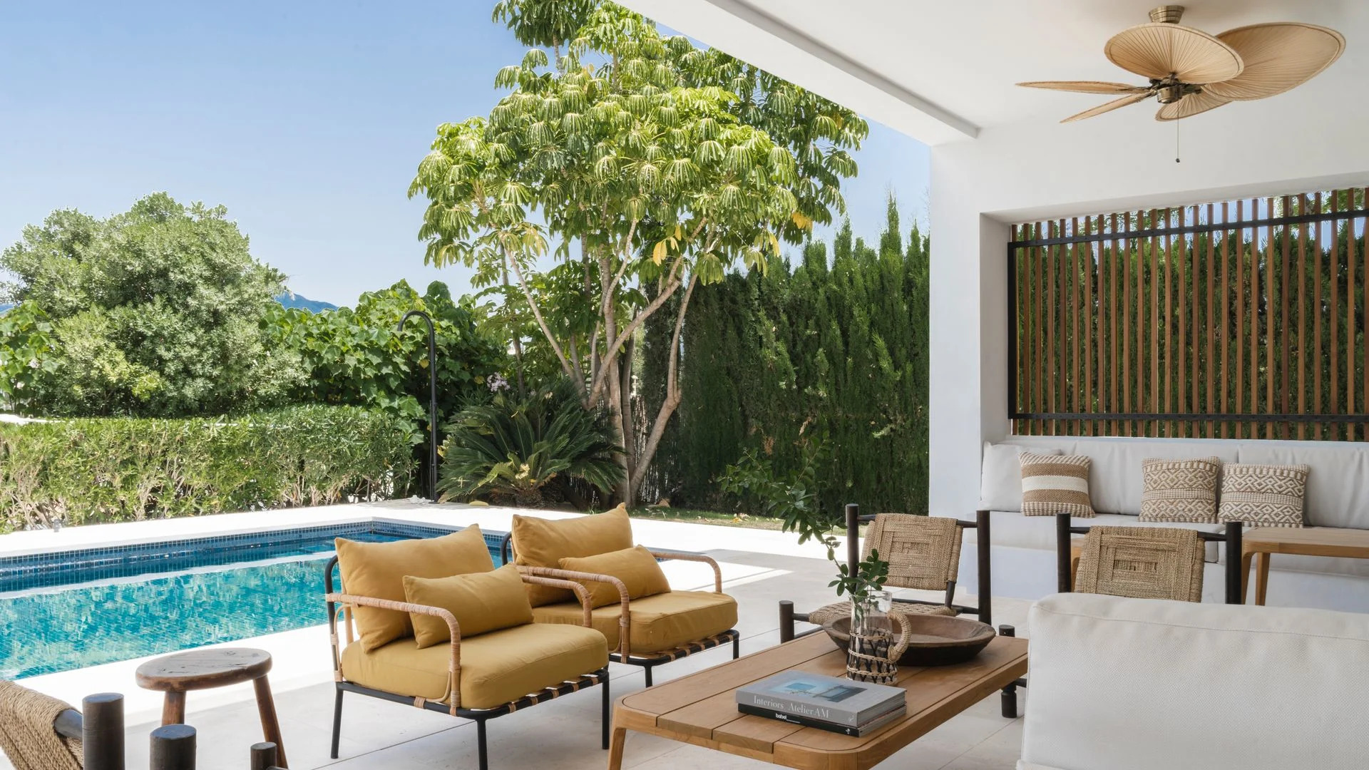 Esta casa marbellí reinterpreta el estilo mediterráneo con un punto exótico  y actual - Yahoo Vida y Estilo, image size:1920x1080