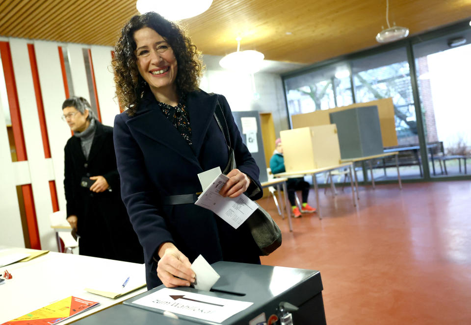 Die Berliner Grünen-Spitzenkandidatin Bettina Jarasch. (Bild: Reuters)