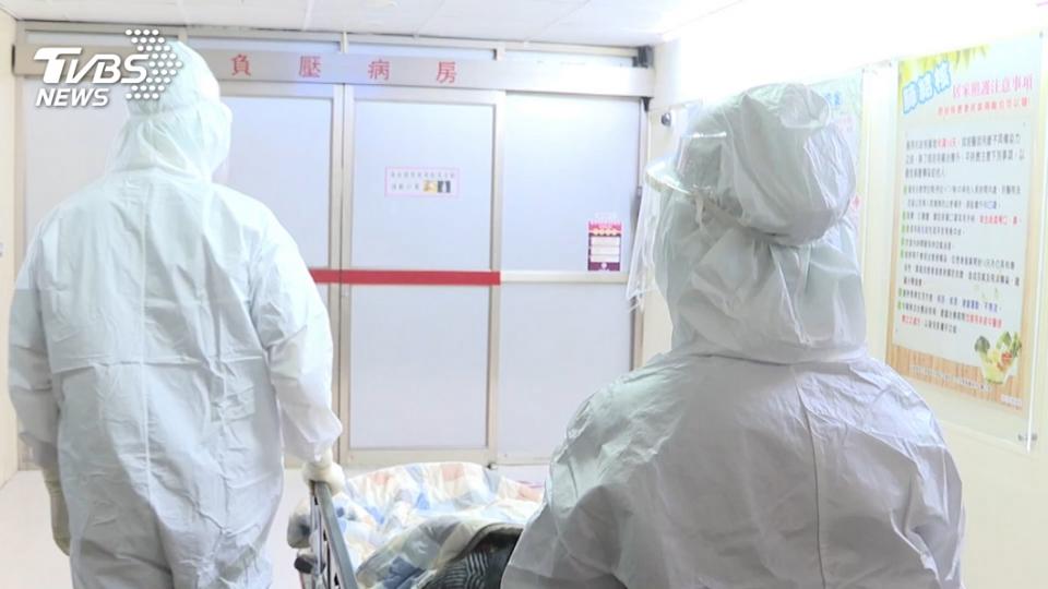 台灣近日爆新冠肺炎院內感染。（圖，非當事人／TVBS資料畫面）