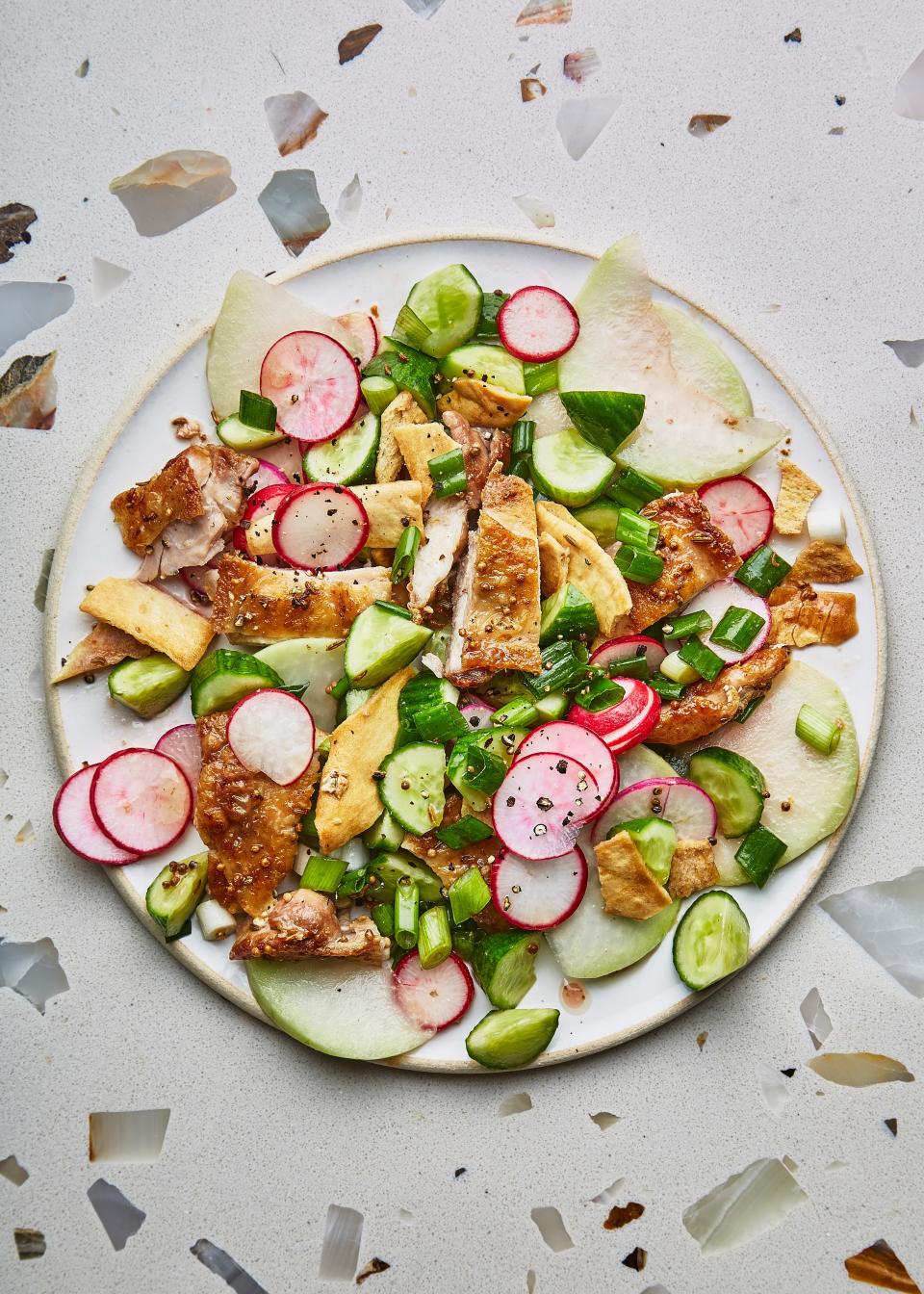 Crisp and Crunchy Chicken Salad