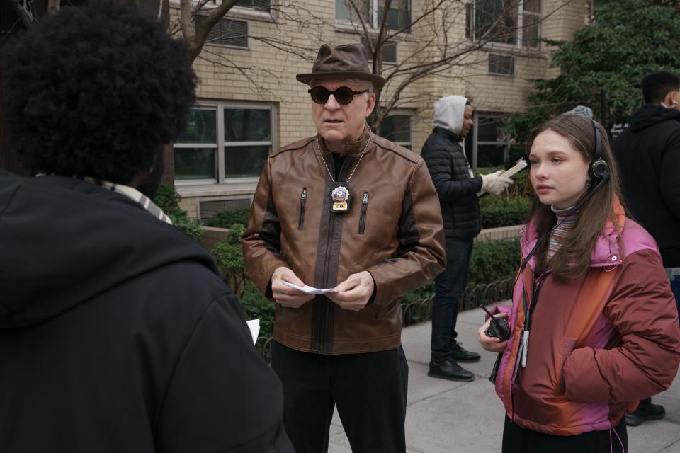 Charles (Steve Martin) and Lucy (Zoe Margaret Colletti) - Credit: Patrick Harbron/Hulu