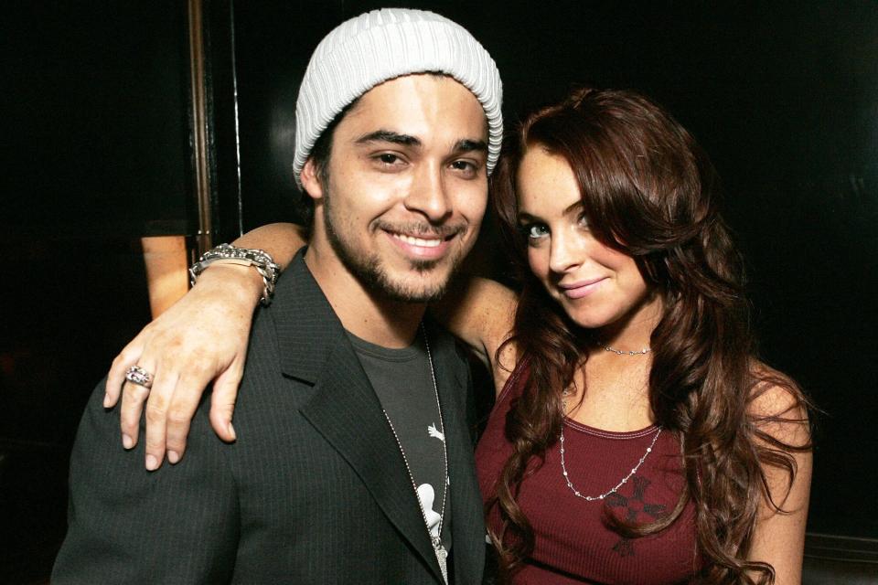 Wilmer Valderrama and Lindsay Lohan