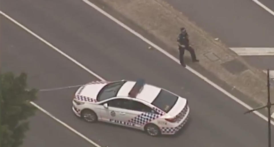 Coronation Drive has been closed in both directions, and traffic is being diverted with motorists warned to expect significant delays. Image: 7 News