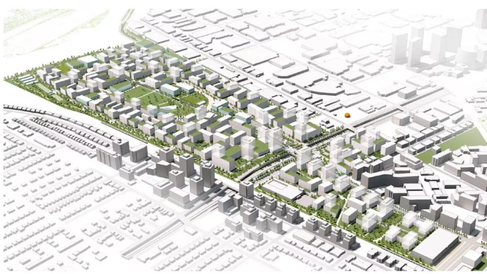 The city of Montreal says it wants to build 20,000 housing units on the site. 