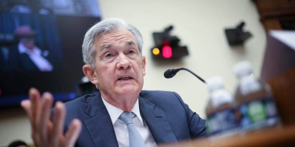 Fed Chair Jerome Powell testifies to the House Financial Services Committee.
