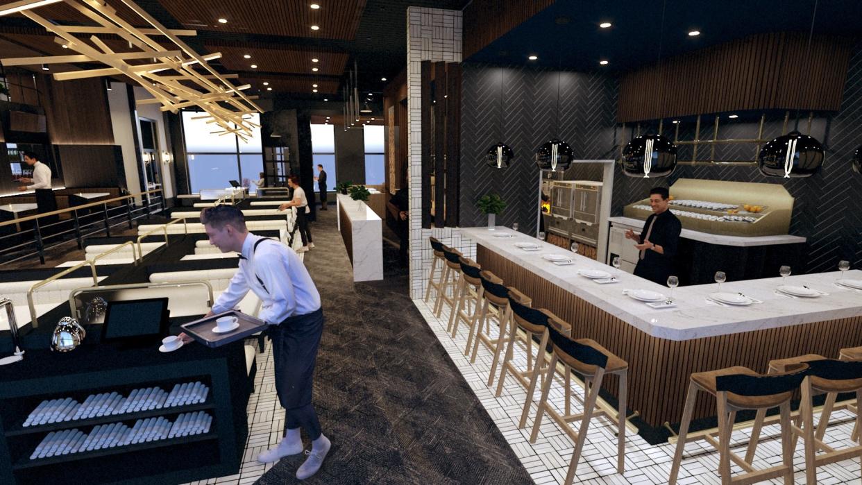 A 10-seat oyster bar at Prime & Providence promises to be visually appealing to diners.