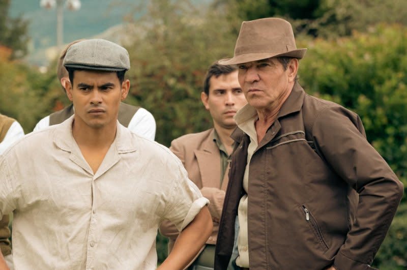 Dennis Quaid (R) and Julian Works star in "The Long Game." Photo courtesy of Mucho Mas Releasing