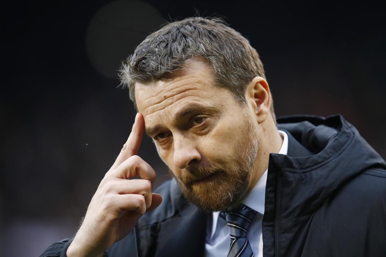 Frustrated: But Jokanovic insisted Fulham had got a fair result: Getty Images