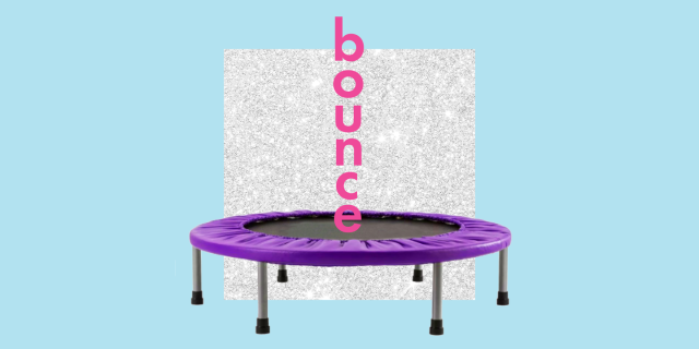 Body Sculpture Foldable Aerobic Trampoline - 36 inch