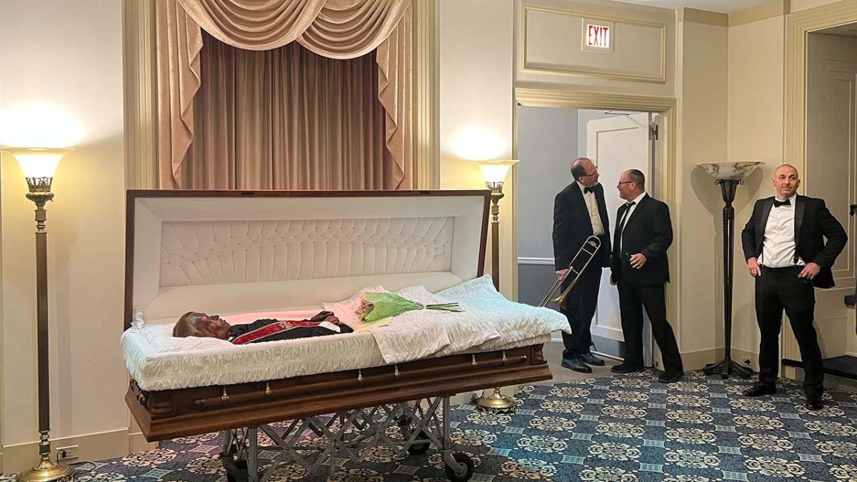 Arizona grandmother's M&M-themed funeral casket goes viral