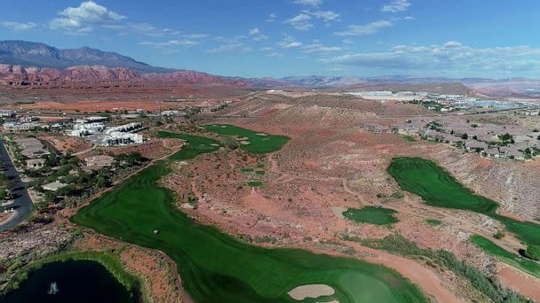 PHOTO: Coral Canyon golf course, one of 14 golf courses in the St. George, Utah area. St. George is one of the most rapidly growing parts of the country and is also at risk of running out of water. (Todd Parks for ABC News)