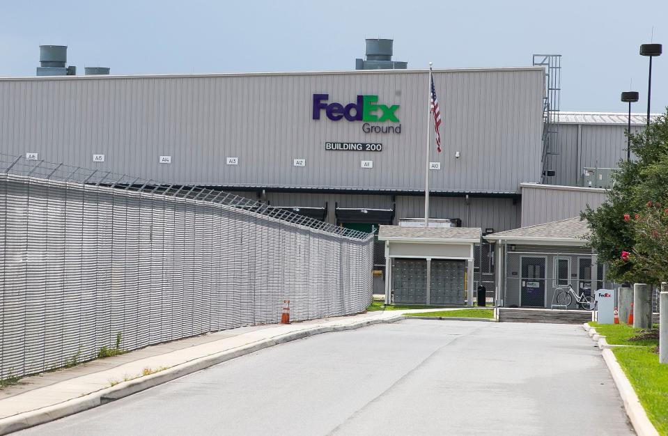 A FedEx Ground facility like the one pictured here is expected to open in late 2022 at Hattiesburg-Laurel Regional Airport's I-59 Supply Chain Park.