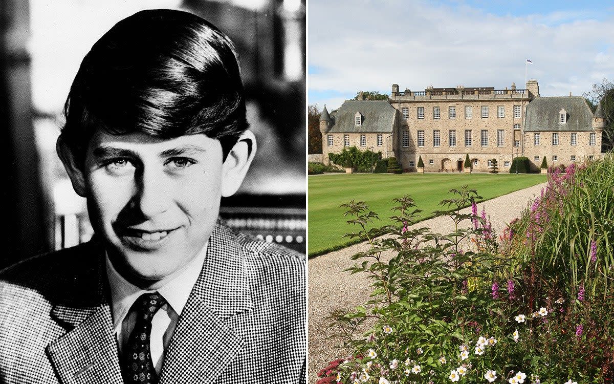 The King attended the Scottish boarding school from 1962 to 1967