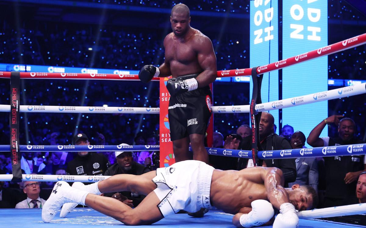 Anthony Joshua dealt a grave humiliation as he is dismantled by Daniel Dubois