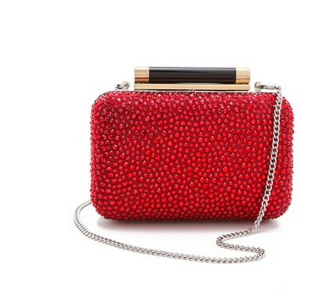 Diane von Furstenberg Tonda Small Crystal Clutch