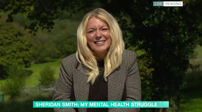 Sheridan Smith on This Morning. (ITV)