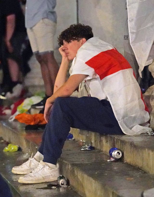 Italy v England aftermath