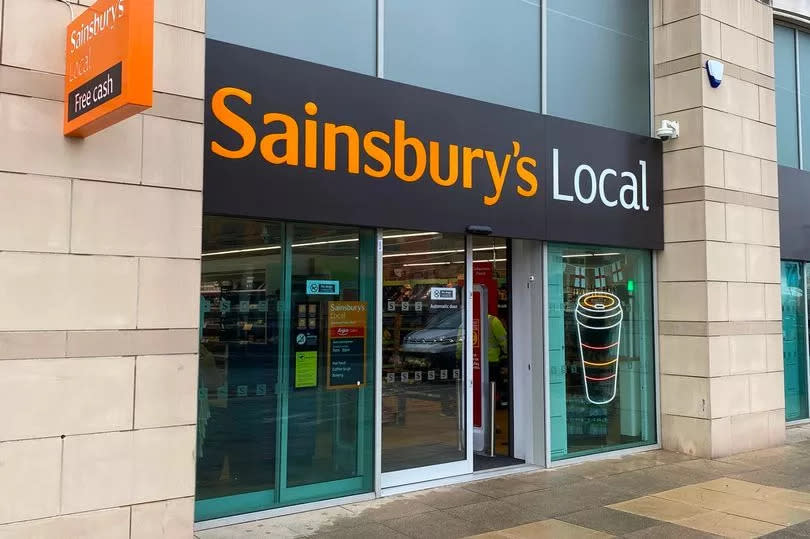 A general view of Sainsbury's Local in Princes Dock, Liverpool city centre