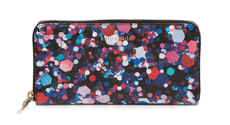 <p>Grant Lane Lacey Splatter Paint Wallet by Kate Spade New York, $134, <span>bloomingdales.com</span>.</p>