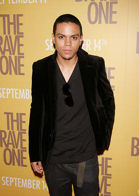 Evan Ross at the New York City Premiere of Warner Bros. Pictures' The Brave One