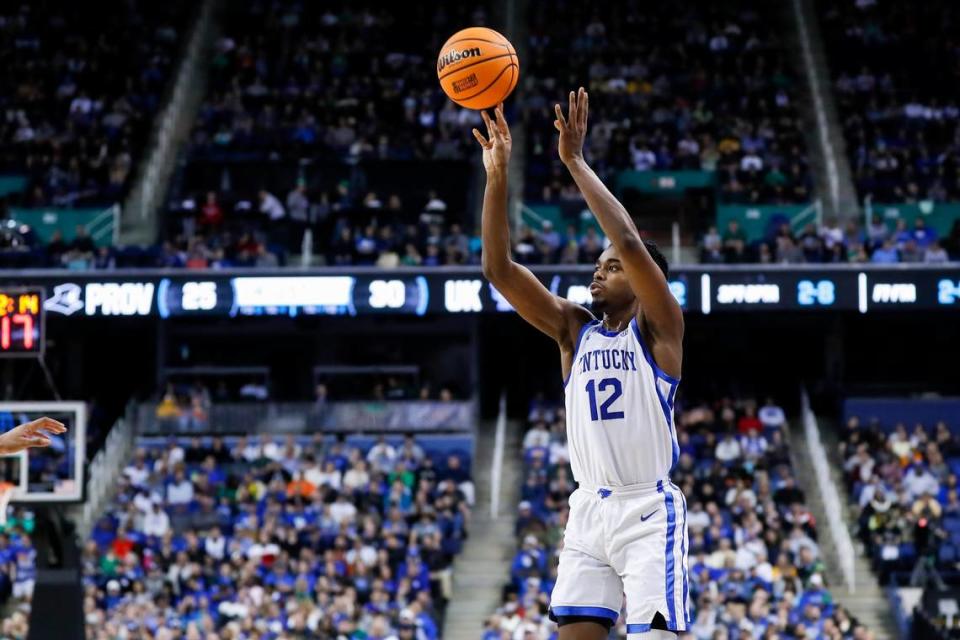 Kentucky guard Antonio Reeves is averaging 22.0 points a game over UK’s past six contests.
