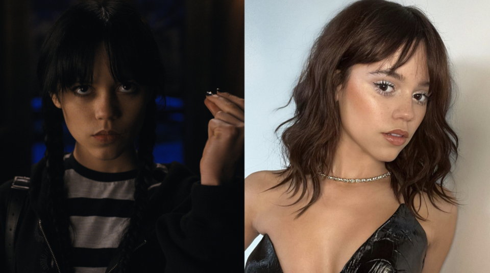 Wednesday Addams vs Jenna Ortega