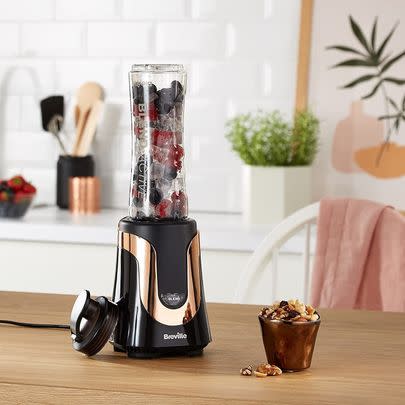 The jug of this genius blender doubles up as a water bottle (I know, right?).