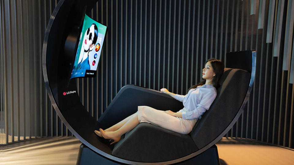 LG Display Media Chair - Credit: LG Display