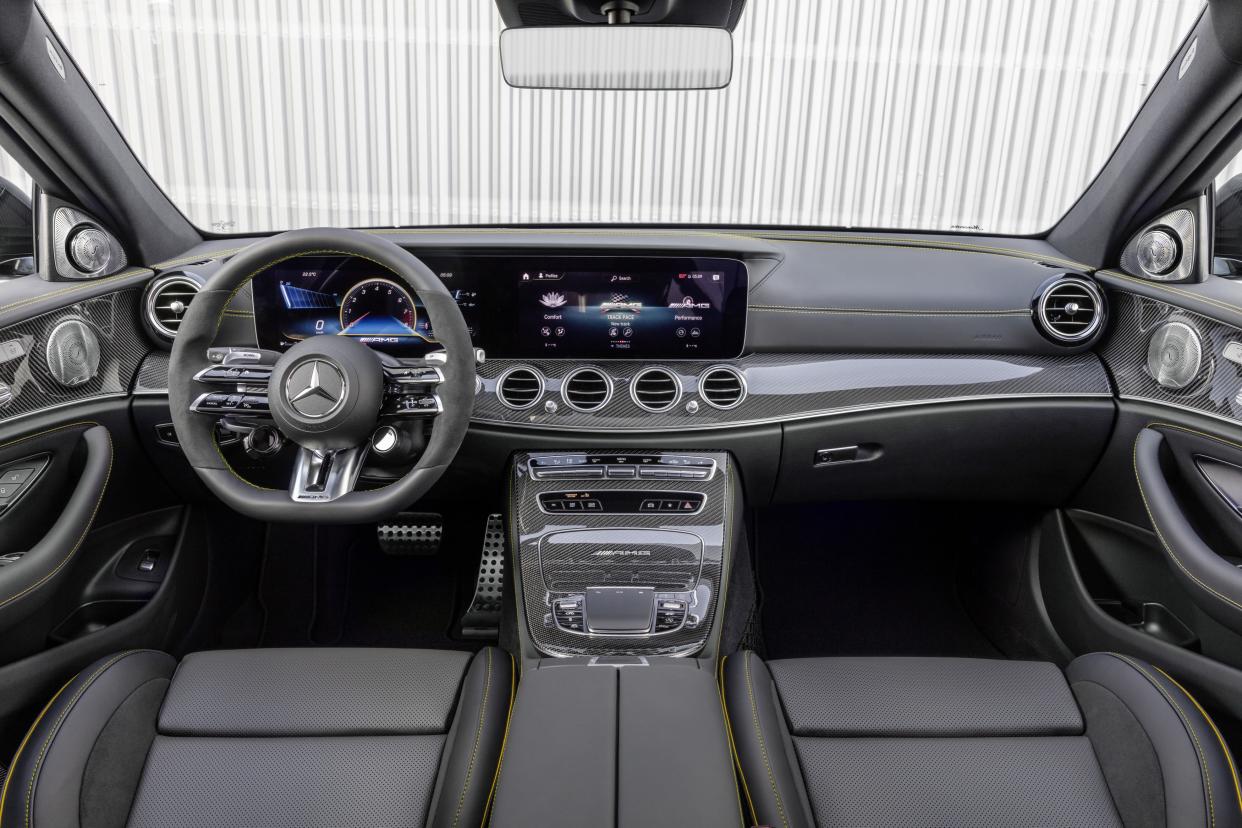 E63 interior