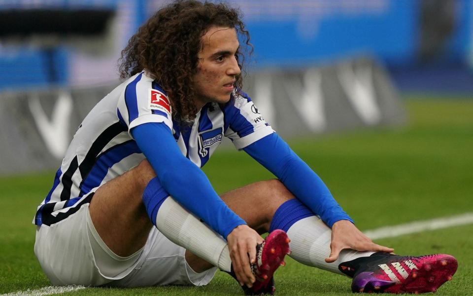 Midfielder Matteo Guendouzi has been shipped out on loan this season to German side Hertha Berlin - AFP