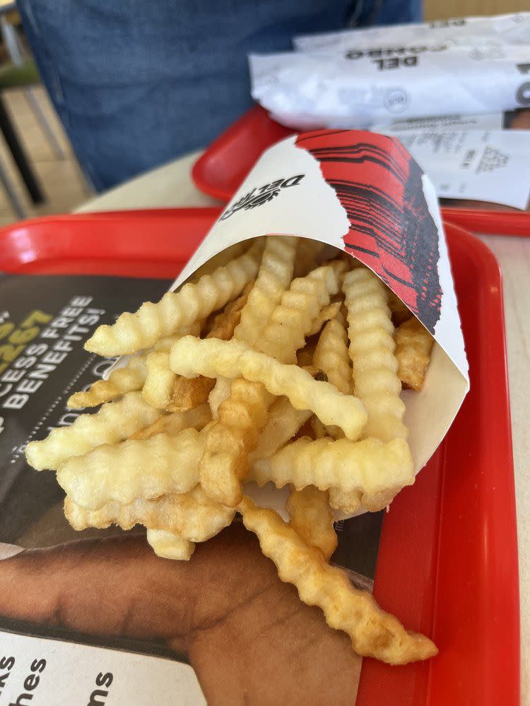 Crinkle Cut Fries from Del Taco