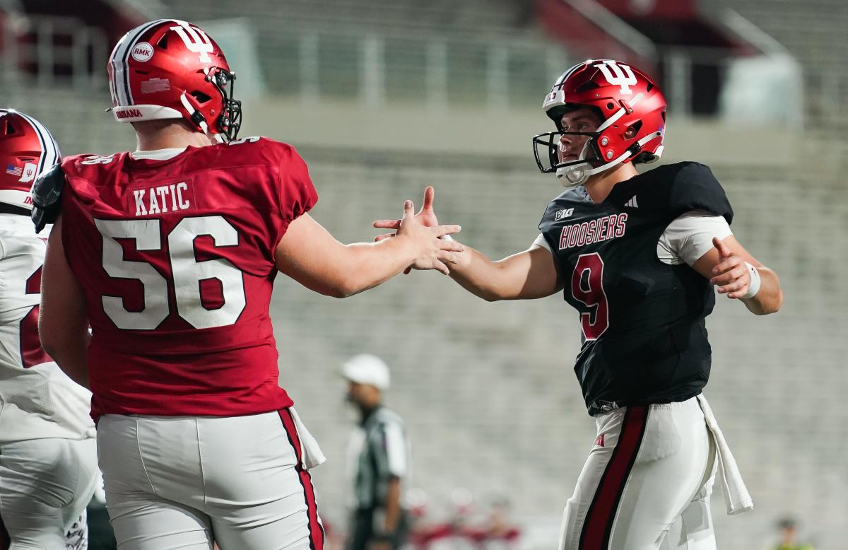 Projected 2024 Indiana football offensive depth chart after spring practice  - Yahoo Sports