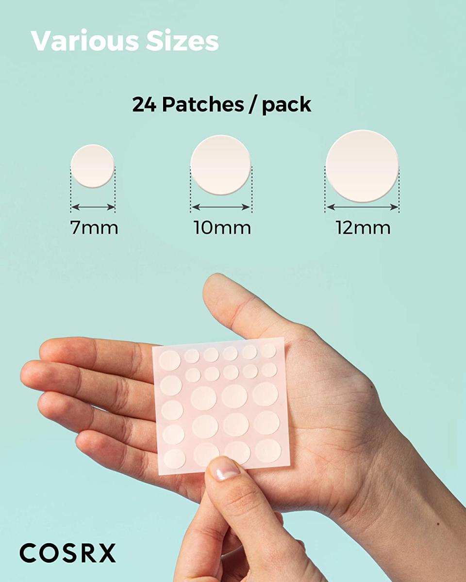 Cosrx (3 Pack) Acne Pimple Master Patch. Image via Amazon.