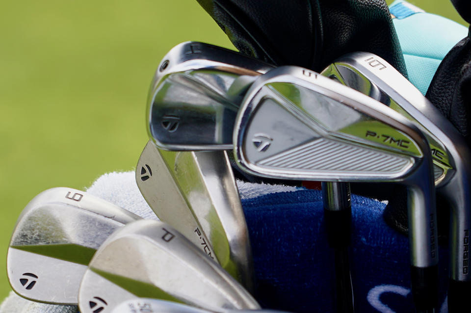 Collin Morikawa's TaylorMade irons