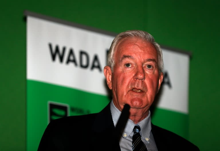 Sir Craig Reedie, President of World Anti-Doping Agency (WADA) speaks at a media symposium at Lord's cricket ground in London on June 20, 2016