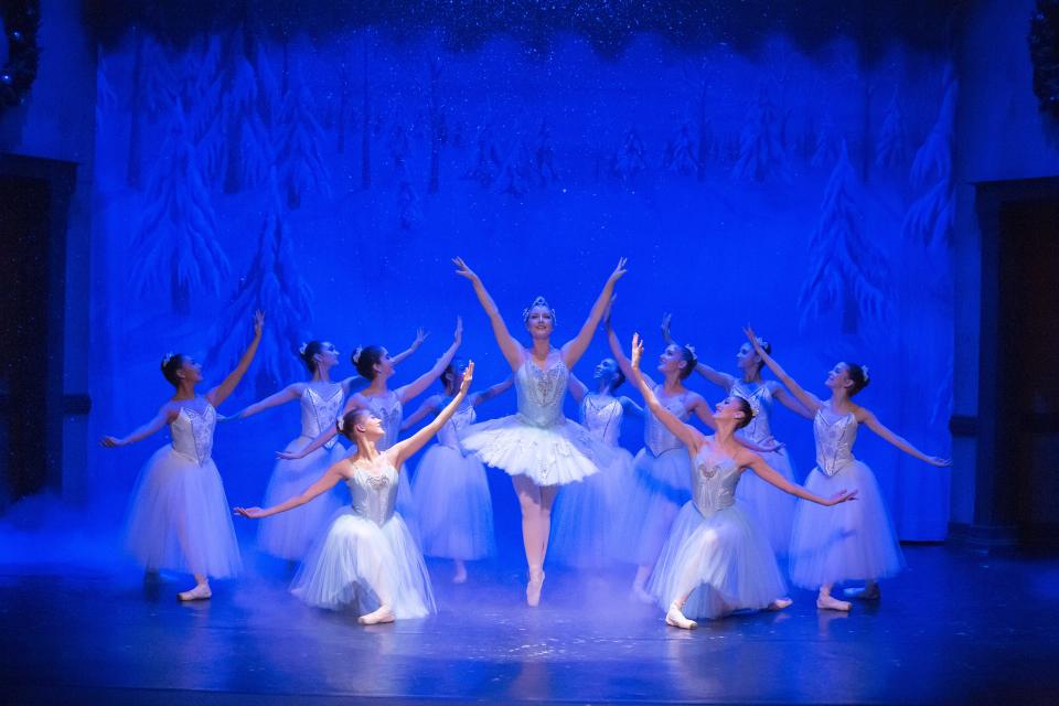 The Nutcracker Ballet Snow Scene