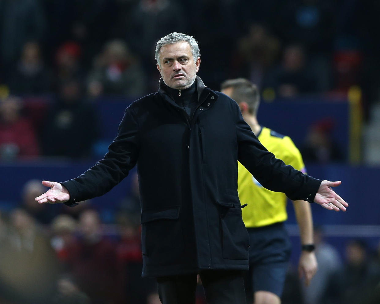 Mourinho is not happy with Paul Pogba for interrupting a post-match interview